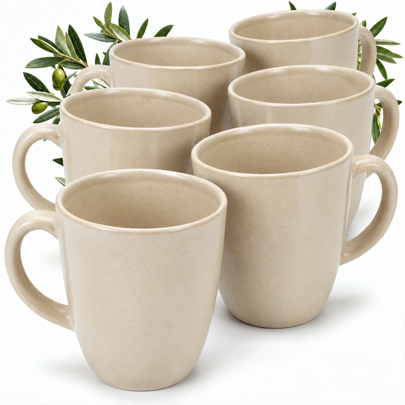 Tazas mug Algarve Vanilla, set de 6