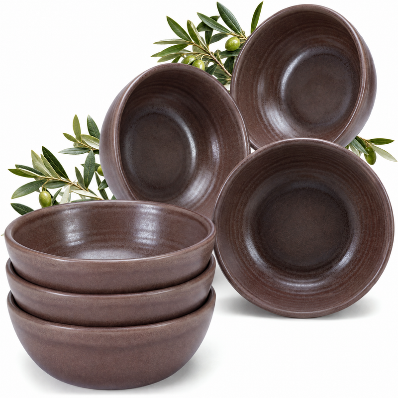 Cuencos para cereales Algarve Cocoa, set de 6