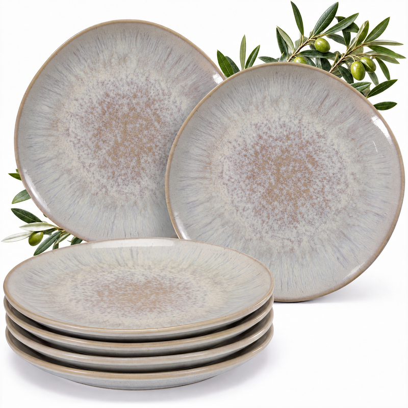 Platos de postre Porto Cashmere, set de 6