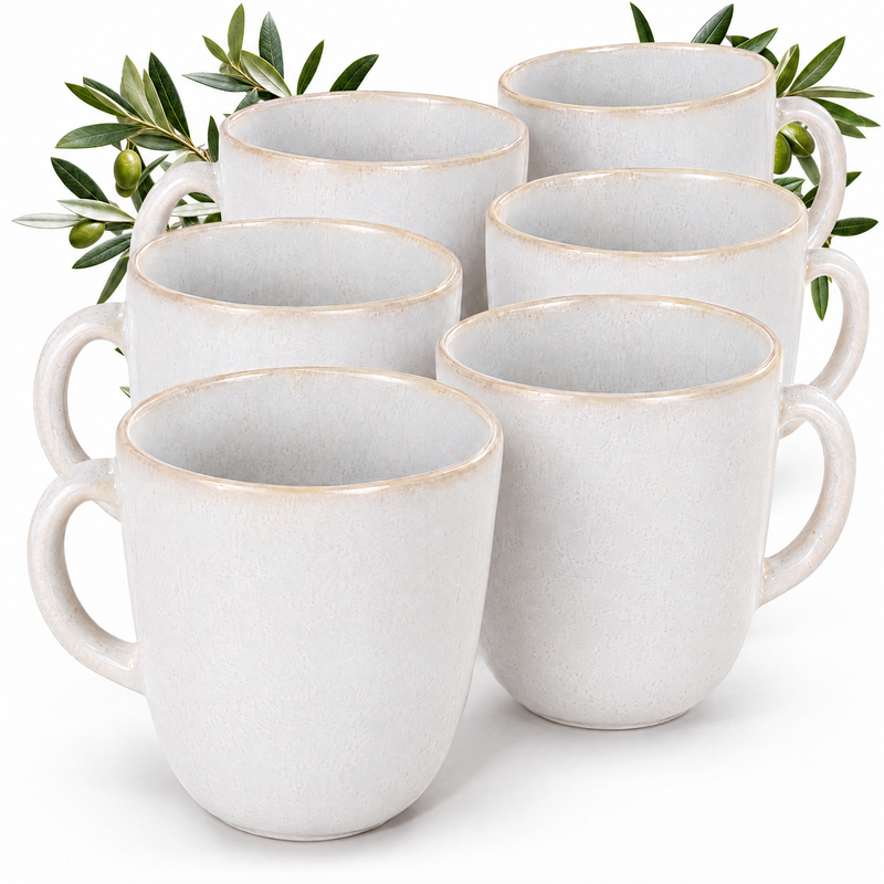 Tazas mug Porto Pearl, set de 6